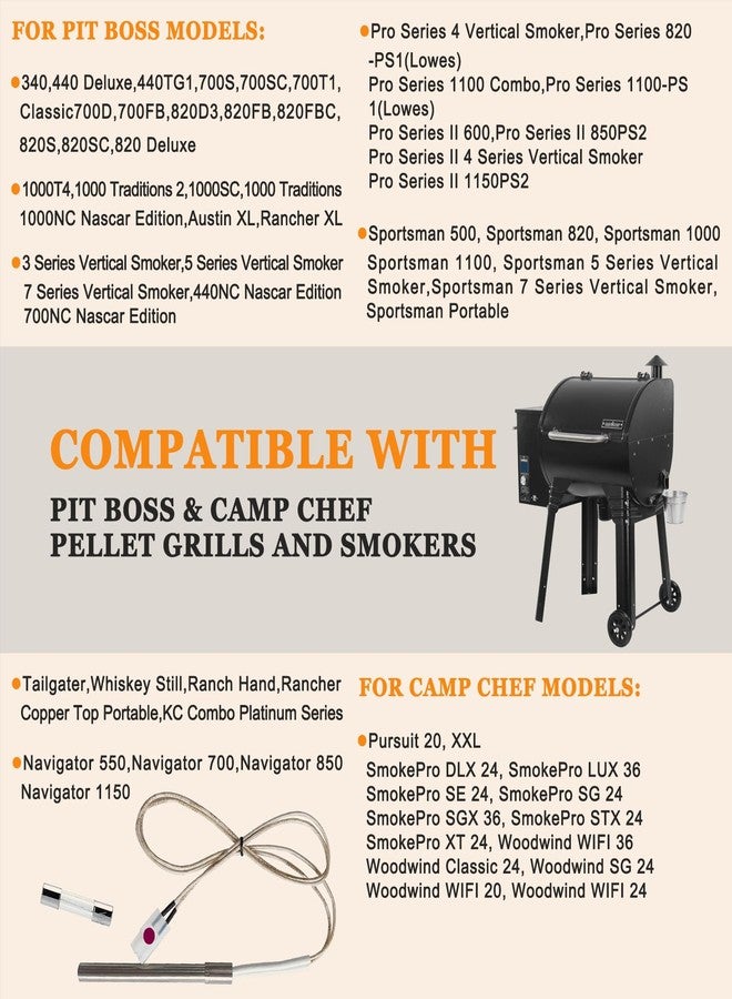 FCCUM Replacement Parts Hot Igniter Kit, Compatible with Pit boss Pellet Grill and Camp Pellet Grill, igniter Comes with one Fuses - Image 2